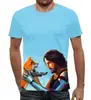 Заказать мужскую футболку в Москве. Футболка с полной запечаткой (мужская) Cyberpunk 2077   (Keanu Reeves ) от T-shirt print  - готовые дизайны и нанесение принтов.