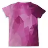 Заказать мужскую футболку в Москве. Футболка с полной запечаткой (мужская) Розовый полигон от THE_NISE  - готовые дизайны и нанесение принтов.