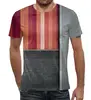 Заказать мужскую футболку в Москве. Футболка с полной запечаткой (мужская) Текстура 3D от comixart - готовые дизайны и нанесение принтов.