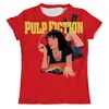 Заказать мужскую футболку в Москве. Футболка с полной запечаткой (мужская) Pulp Fiction (Mia) от balden - готовые дизайны и нанесение принтов.