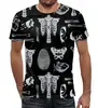 Заказать мужскую футболку в Москве. Футболка с полной запечаткой (мужская) Anatomy от balden - готовые дизайны и нанесение принтов.