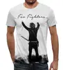 Заказать мужскую футболку в Москве. Футболка с полной запечаткой (мужская) Foo Fighters от geekbox - готовые дизайны и нанесение принтов.