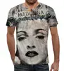 Заказать мужскую футболку в Москве. Футболка с полной запечаткой (мужская) Madonna от Vladec11 - готовые дизайны и нанесение принтов.