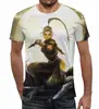 Заказать мужскую футболку в Москве. Футболка с полной запечаткой (мужская) Ibuki Ninja Street Fighter  от Fix Print - готовые дизайны и нанесение принтов.