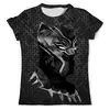Заказать мужскую футболку в Москве. Футболка с полной запечаткой (мужская) Black Panther от balden - готовые дизайны и нанесение принтов.