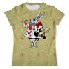 Заказать мужскую футболку в Москве. Футболка с полной запечаткой (мужская) Кролик от T-shirt print  - готовые дизайны и нанесение принтов.
