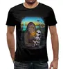 Заказать мужскую футболку в Москве. Футболка с полной запечаткой (мужская) Пришельцы от T-shirt print  - готовые дизайны и нанесение принтов.