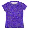 Заказать мужскую футболку в Москве. Футболка с полной запечаткой (мужская) Glowing purple от mistral3000@mail.ru - готовые дизайны и нанесение принтов.