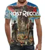 Заказать мужскую футболку в Москве. Футболка с полной запечаткой (мужская) Ghost Recon Wildlands от skaner24 - готовые дизайны и нанесение принтов.