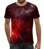 Заказать мужскую футболку в Москве. Футболка с полной запечаткой (мужская) Atlantis Nebula от THE_NISE  - готовые дизайны и нанесение принтов.