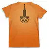 Заказать мужскую футболку в Москве. Футболка с полной запечаткой (мужская) Олимпийский мишка   от T-shirt print  - готовые дизайны и нанесение принтов.