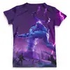 Заказать мужскую футболку в Москве. Футболка с полной запечаткой (мужская) FORTNITE от vista12761@rambler.ru - готовые дизайны и нанесение принтов.
