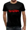 Заказать мужскую футболку в Москве. Футболка с полной запечаткой (мужская) Godzilla от THE_NISE  - готовые дизайны и нанесение принтов.