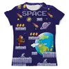 Заказать мужскую футболку в Москве. Футболка с полной запечаткой (мужская)  Space от T-shirt print  - готовые дизайны и нанесение принтов.