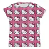Заказать мужскую футболку в Москве. Футболка с полной запечаткой (мужская) Hello Kitty от наталья  - готовые дизайны и нанесение принтов.