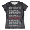 Заказать мужскую футболку в Москве. Футболка с полной запечаткой (мужская) DEDSEC (Watch Dogs 2) от balden - готовые дизайны и нанесение принтов.