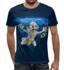 Заказать мужскую футболку в Москве. Футболка с полной запечаткой (мужская)  Голум  от T-shirt print  - готовые дизайны и нанесение принтов.