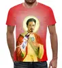 Заказать мужскую футболку в Москве. Футболка с полной запечаткой (мужская) Тони лучше всех!!!    от T-shirt print  - готовые дизайны и нанесение принтов.