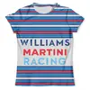 Заказать мужскую футболку в Москве. Футболка с полной запечаткой (мужская) Martini Racing от balden - готовые дизайны и нанесение принтов.