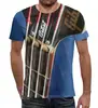 Заказать мужскую футболку в Москве. Футболка с полной запечаткой (мужская) Bass Guitar от Vladec11 - готовые дизайны и нанесение принтов.