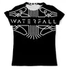 Заказать мужскую футболку в Москве. Футболка с полной запечаткой (мужская) Waterfall от amirov67@gmail.com - готовые дизайны и нанесение принтов.