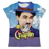 Заказать мужскую футболку в Москве. Футболка с полной запечаткой (мужская) Chaplin от balden - готовые дизайны и нанесение принтов.