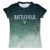 Заказать мужскую футболку в Москве. Футболка с полной запечаткой (мужская) Battlefield 5 от THE_NISE  - готовые дизайны и нанесение принтов.
