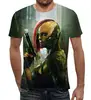 Заказать мужскую футболку в Москве. Футболка с полной запечаткой (мужская) Cyberpunk 2077  от T-shirt print  - готовые дизайны и нанесение принтов.