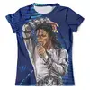 Заказать мужскую футболку в Москве. Футболка с полной запечаткой (мужская) Michael Jackson от balden - готовые дизайны и нанесение принтов.