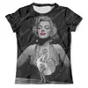Заказать мужскую футболку в Москве. Футболка с полной запечаткой (мужская) Marilyn Monroe от balden - готовые дизайны и нанесение принтов.
