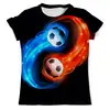 Заказать мужскую футболку в Москве. Футболка с полной запечаткой (мужская) Футбольные мячи от THE_NISE  - готовые дизайны и нанесение принтов.