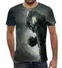 Заказать мужскую футболку в Москве. Футболка с полной запечаткой (мужская) Dishonored от Alex - готовые дизайны и нанесение принтов.