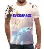 Заказать мужскую футболку в Москве. Футболка с полной запечаткой (мужская) Everspace от THE_NISE  - готовые дизайны и нанесение принтов.