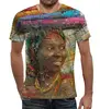 Заказать мужскую футболку в Москве. Футболка с полной запечаткой (мужская) Африка от Violet - готовые дизайны и нанесение принтов.