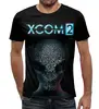 Заказать мужскую футболку в Москве. Футболка с полной запечаткой (мужская) X-COM 2 от Nos  - готовые дизайны и нанесение принтов.