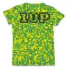 Заказать мужскую футболку в Москве. Футболка с полной запечаткой (мужская) 1 UP!!! от Алексс Неро - готовые дизайны и нанесение принтов.