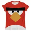 Заказать мужскую футболку в Москве. Футболка с полной запечаткой (мужская) Angry Birds от game-fan - готовые дизайны и нанесение принтов.