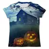 Заказать мужскую футболку в Москве. Футболка с полной запечаткой (мужская) Хэллоуин (1) от ПРИНТЫ ПЕЧАТЬ  - готовые дизайны и нанесение принтов.