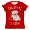 Заказать мужскую футболку в Москве. Футболка с полной запечаткой (мужская) Крутой Дед Мороз от geekbox - готовые дизайны и нанесение принтов.