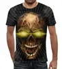 Заказать мужскую футболку в Москве. Футболка с полной запечаткой (мужская) Zombie Design от balden - готовые дизайны и нанесение принтов.