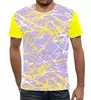 Заказать мужскую футболку в Москве. Футболка с полной запечаткой (мужская) Вдохновение от Ekaterina Ulyanova - готовые дизайны и нанесение принтов.