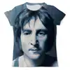 Заказать мужскую футболку в Москве. Футболка с полной запечаткой (мужская) Джон Леннон от aleks_say - готовые дизайны и нанесение принтов.