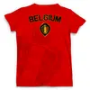 Заказать мужскую футболку в Москве. Футболка с полной запечаткой (мужская) Сборная Бельгии от geekbox - готовые дизайны и нанесение принтов.