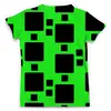 Заказать мужскую футболку в Москве. Футболка с полной запечаткой (мужская) Черные квадраты от THE_NISE  - готовые дизайны и нанесение принтов.
