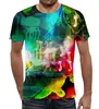 Заказать мужскую футболку в Москве. Футболка с полной запечаткой (мужская) Abstract Raster 160 от Мастер Спектр - готовые дизайны и нанесение принтов.
