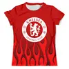 Заказать мужскую футболку в Москве. Футболка с полной запечаткой (мужская) Chelsea  от THE_NISE  - готовые дизайны и нанесение принтов.