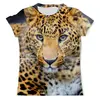Заказать мужскую футболку в Москве. Футболка с полной запечаткой (мужская) Леопард от weeert - готовые дизайны и нанесение принтов.