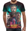 Заказать мужскую футболку в Москве. Футболка с полной запечаткой (мужская) Blade Runner 2049 от balden - готовые дизайны и нанесение принтов.