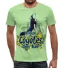 Заказать мужскую футболку в Москве. Футболка с полной запечаткой (мужская) Coyotes от T-shirt print  - готовые дизайны и нанесение принтов.