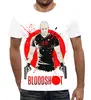 Заказать мужскую футболку в Москве. Футболка с полной запечаткой (мужская) Bloodshot от Павел Павел - готовые дизайны и нанесение принтов.
